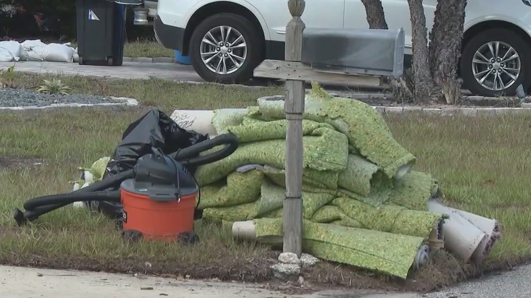 Hurricane debris pick up